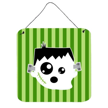 Carolines Treasures Halloween Ghost Frankenstein Wall or Door Hanging Prints BB6958DS66